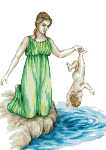 Морская богиня мать Ахиллеса