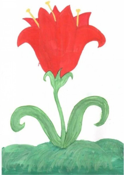 Иллюстрация к сказке Аленький цветочек 3 класс нарисовать
