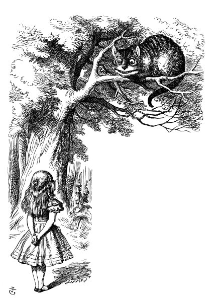 Алиса в стране чудес рисунки Льюиса Кэрролла