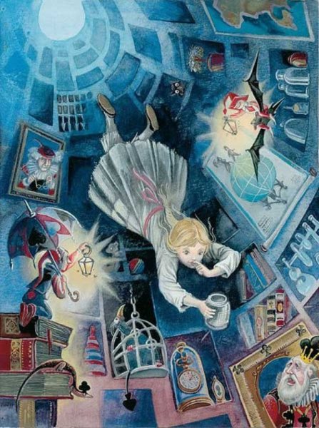 Алиса в стране чудес иллюстрации Максима Митрофанова