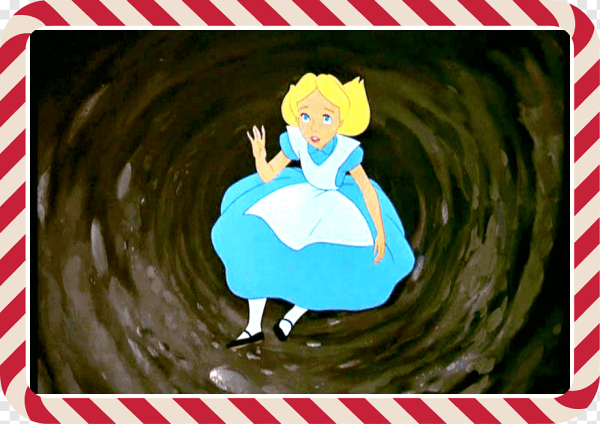 Алиса в кроличьей норе мультфильм