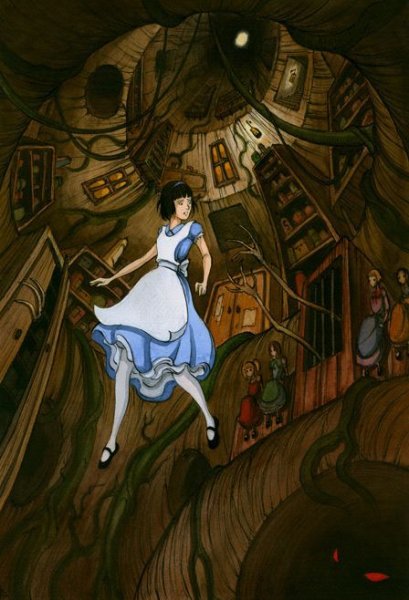 Алиса в стране чудес Нора