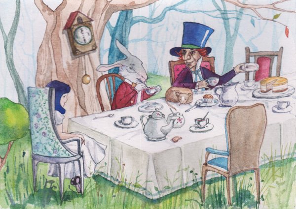 Алиса чаепитие у Шляпника