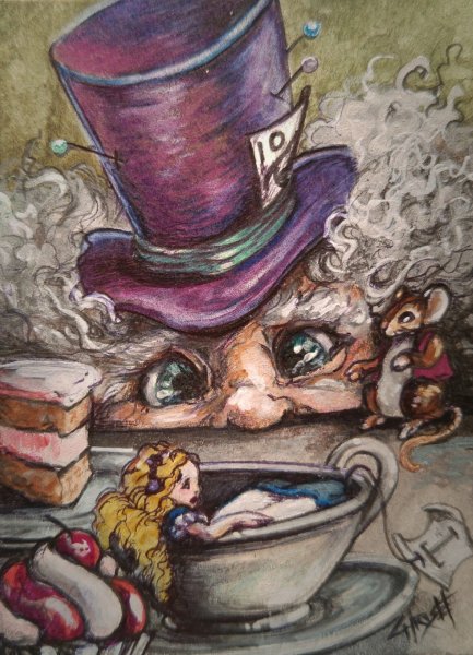 Алиса чаепитие у Шляпника