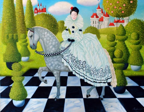 Шахматная Королева из Алисы в стране чудес