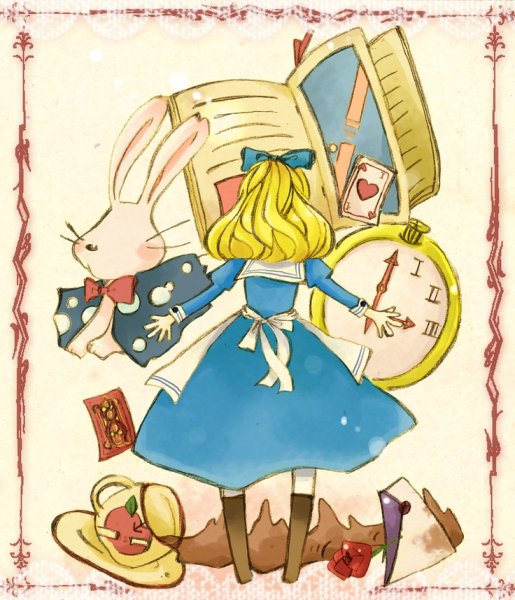 Алиса в стране чудес и в Зазеркалье иллюстрации
