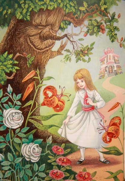 Льюис Кэрролл Алиса в Зазеркалье иллюстрации