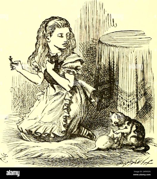 «Алисе в стране чудес» (Льюис Кэрролл, 1865)