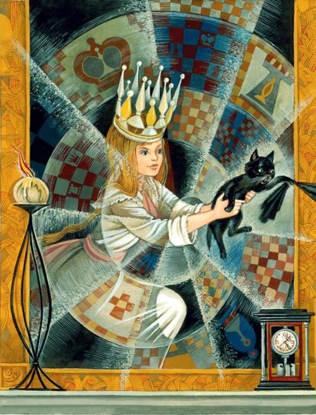 Алиса в стране чудес иллюстрации Максима Митрофанова