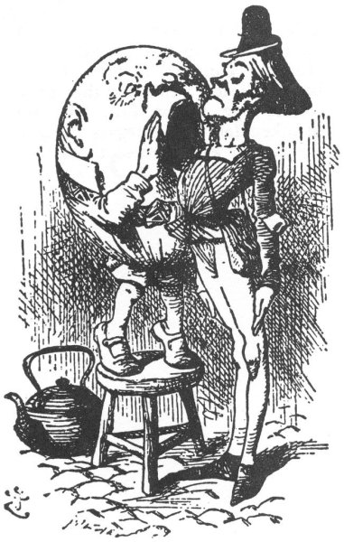 Алиса в Зазеркалье иллюстрации Джона Тенниела