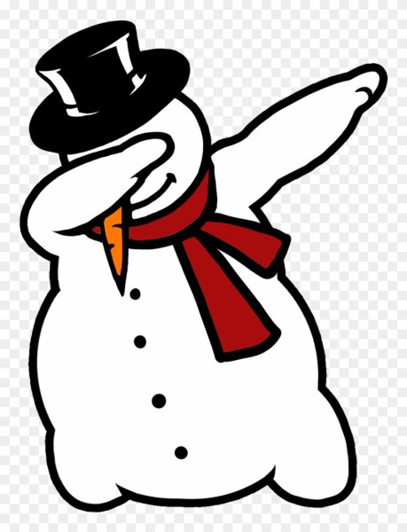 Снеговик танцует