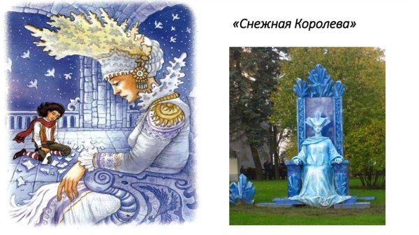 Снежная Королева по сказке Андерсена