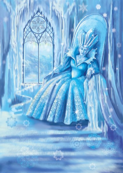 Иллюстрации героев из сказки Снежная Королева