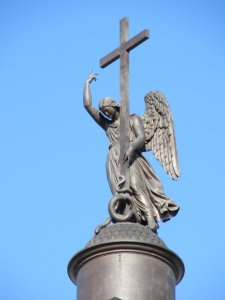 Питер Александрийский столп ангел