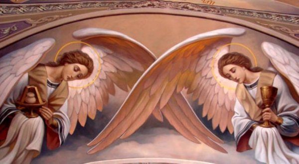 Серафим икона ангел