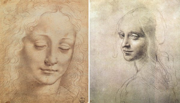 Портрет Изабеллы д'Эсте Леонардо да Винчи