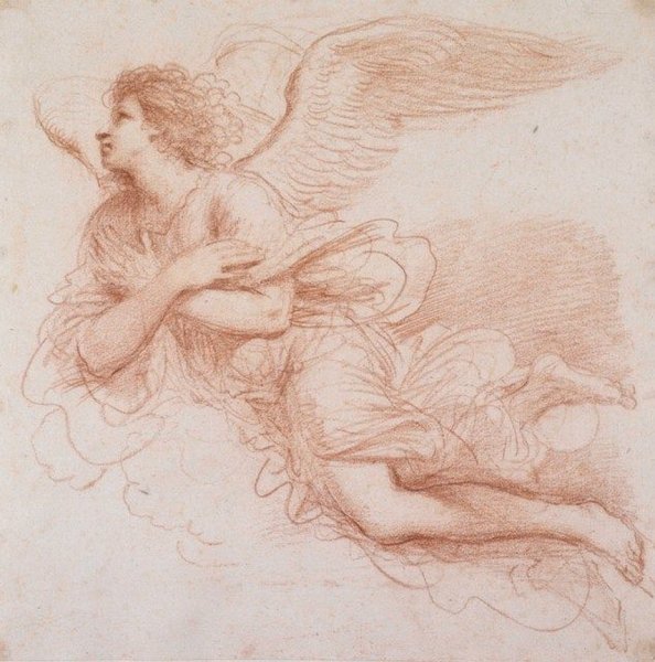 Леонардо да Винчи ангел картина