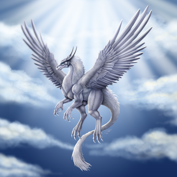 Рисунки ангел дракон