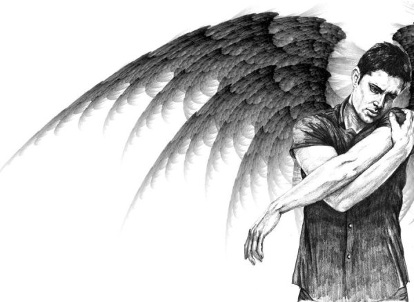Дин Винчестер ангел