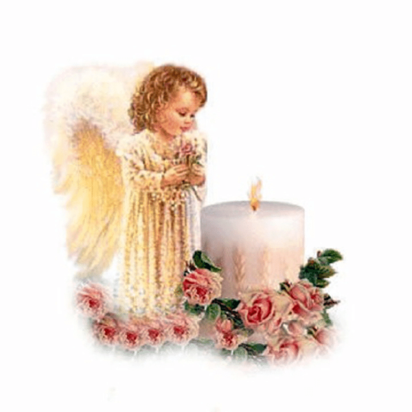 Ангел со свечой