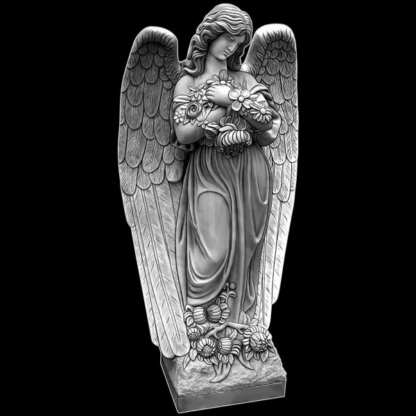 Надгробные скульптуры ангелов