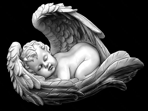 Спящий Ангелок на памятник