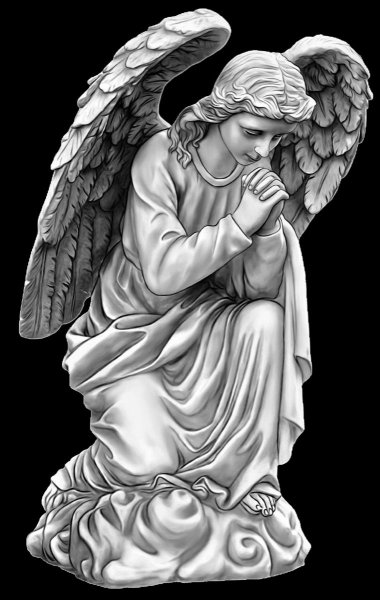 Рисунки ангел на надгробии