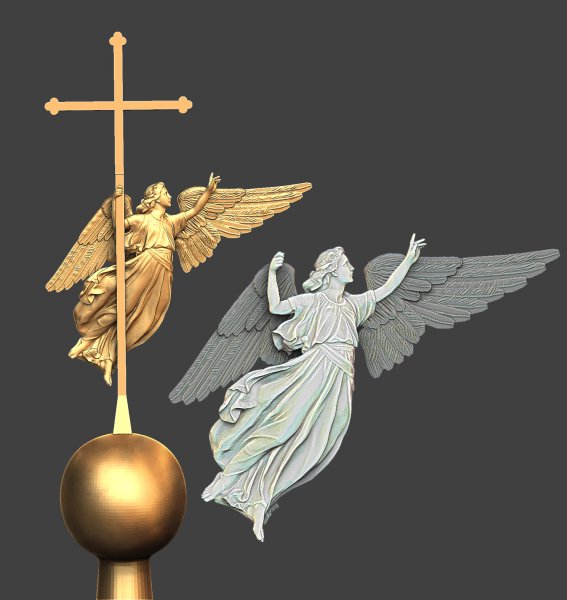 СПБ ангел на шпиле Петропавловского собора