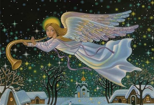 Ангелы в рождественскую ночь