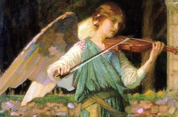 Ангел играющий на скрипке