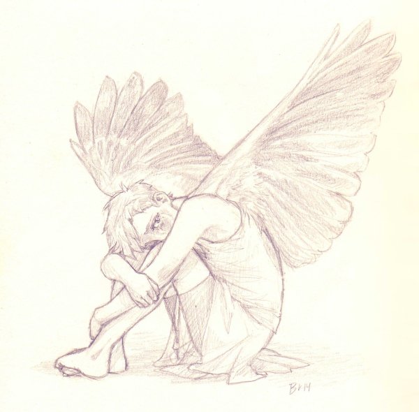 Референс ангел для рисования