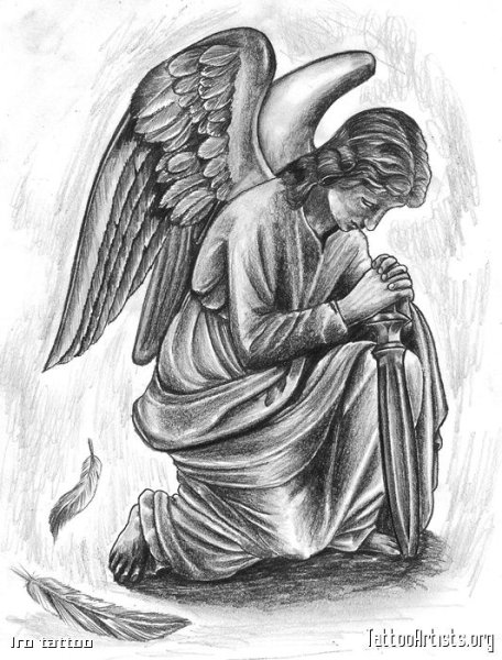 Ангел молится