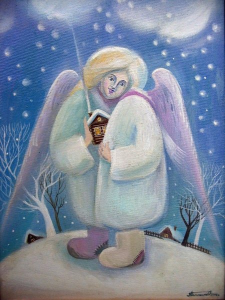 Ольга Величко снежный ангел