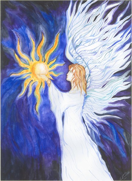 Рисунки солнечного ангела