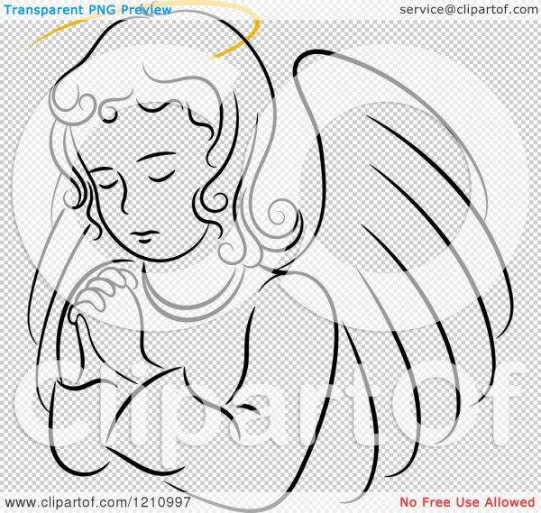 Рисунки ангелов для детей