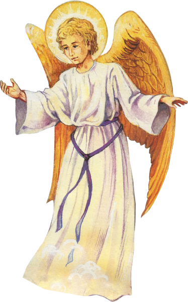 Ангел в белом одеянии