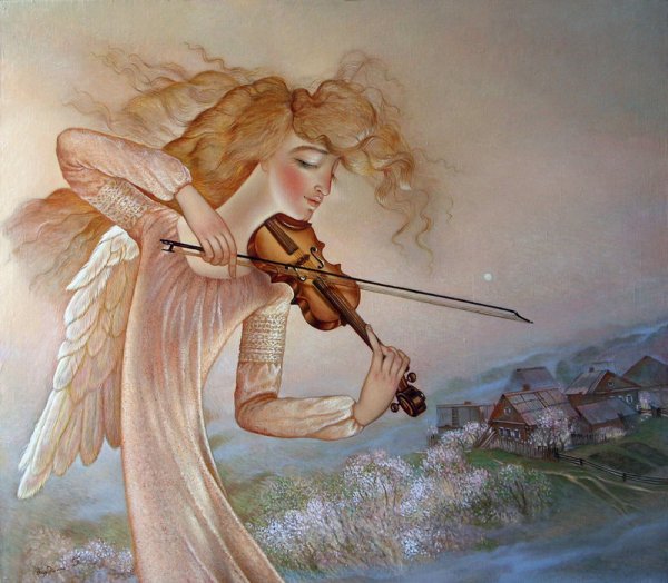 Ангел со скрипкой