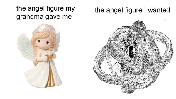 Ангелы ветхого Завета кольца