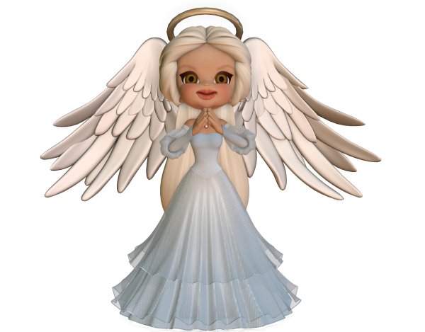 Ангел мультяшный