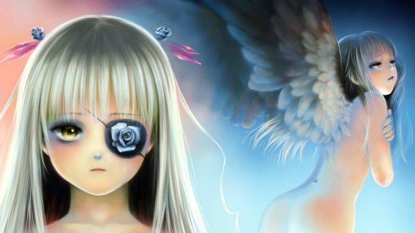 Девочка с ангельскими глазами