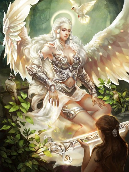 Legend of the cryptids Art ангел