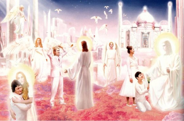 Царство небесное рай ангелы