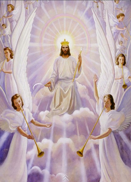 Христос и ангелы