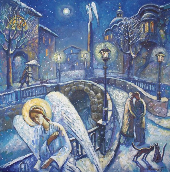 Сергей Феденко картина ангел