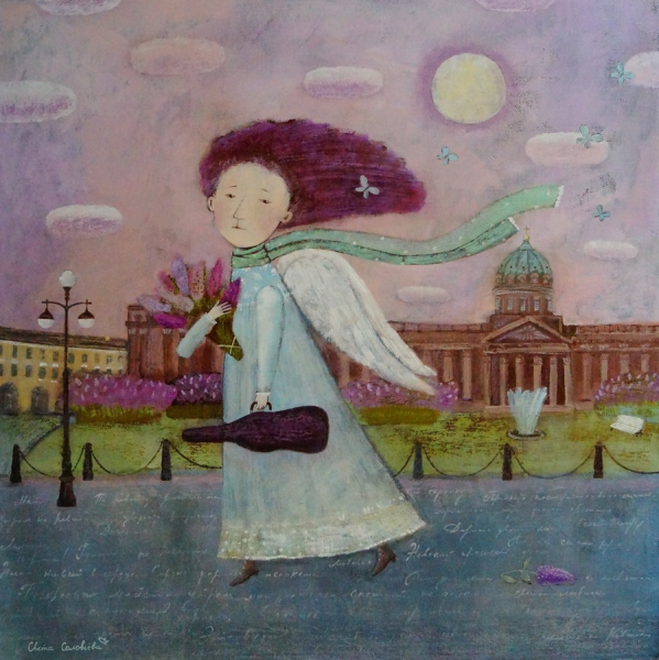 Светлана Соловьева картины Санкт-Петербург