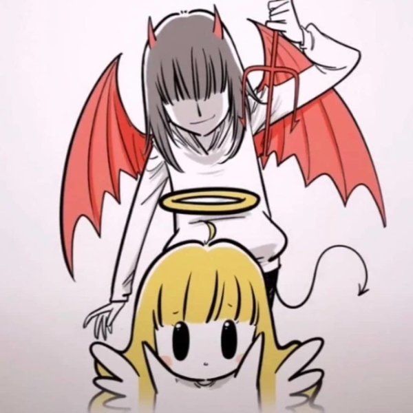 Ангел и демон комикс