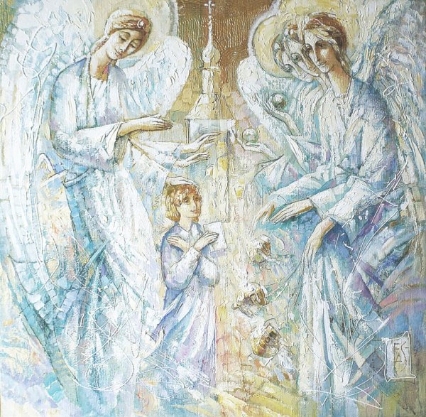 Сергей Феденко картина ангел