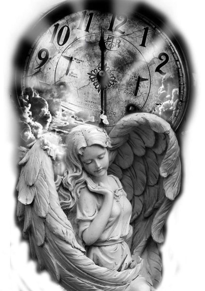 Эскизы ангелов
