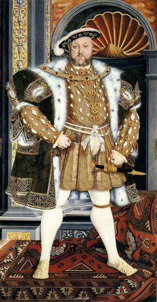 Портрет короля Генриха 8 Гольбейн