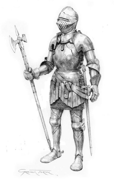 Рыцарь 15 века битва Грэм Тернер